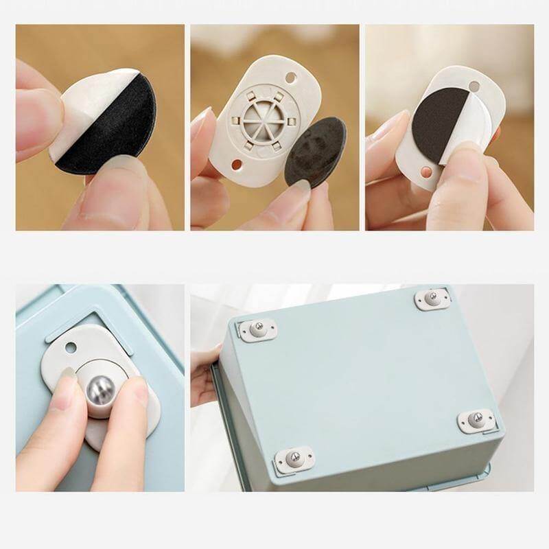 Stick-on Furniture Wheel Rollers - Image 0