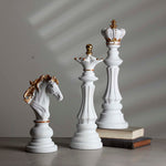 Luxury Chess Statue Home Decor