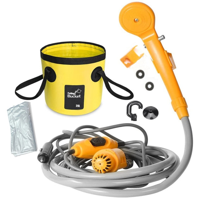 Portable Electric Pump Car Wash Set - Image 9