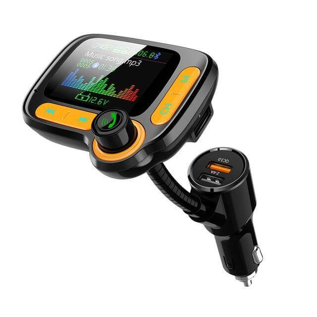 Dual USB Charging Bluetooth FM Transmitter for Car - Image 7