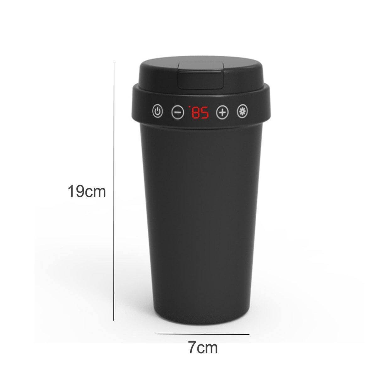 LCD Display Stainless Steel Car Electric Thermos