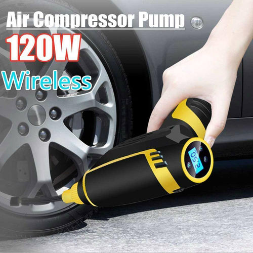Portable Wireless Digital Car Tire Air Compressor - Image 0