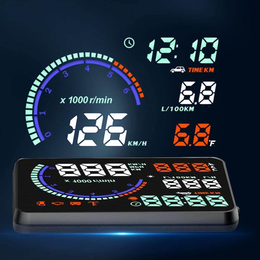 OBD Car Digital Super Clear Head-up Display - Image 1