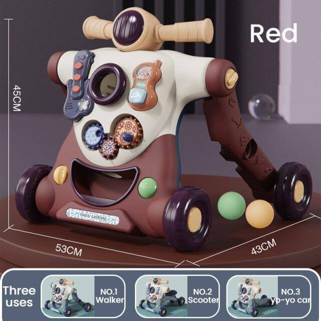 3in1 Walker Push Stable Baby Car - Image 4