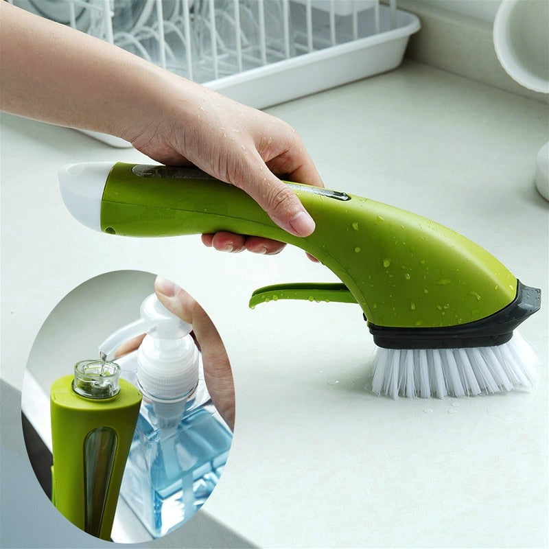 Multi-function Liquid Dispenser Cleaning Brush - Image 2