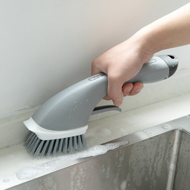 Multi-function Liquid Dispenser Cleaning Brush - Image 6