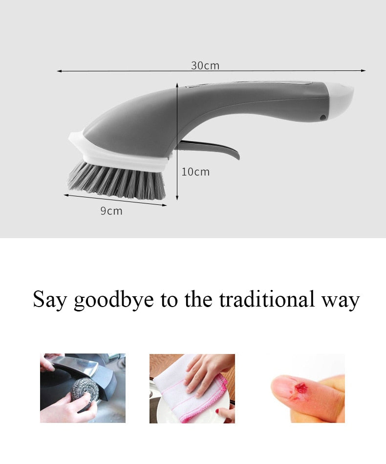 Multi-function Liquid Dispenser Cleaning Brush - Image 8