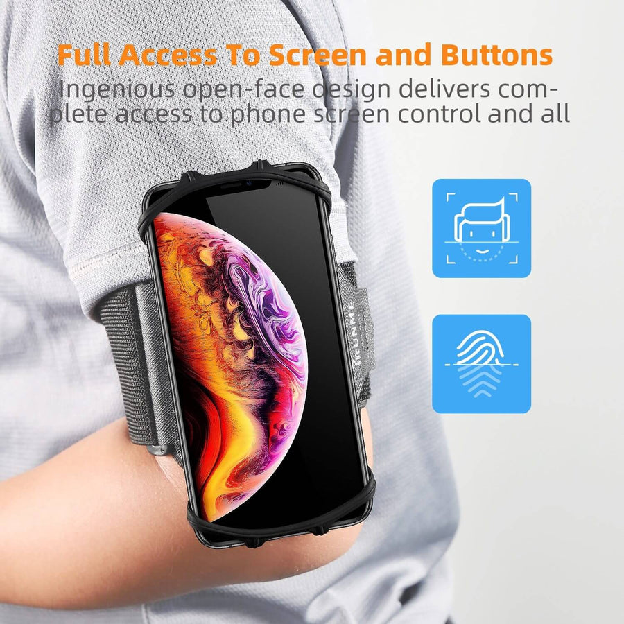 Rotating Sports Phone Holder Wristband - Image 3