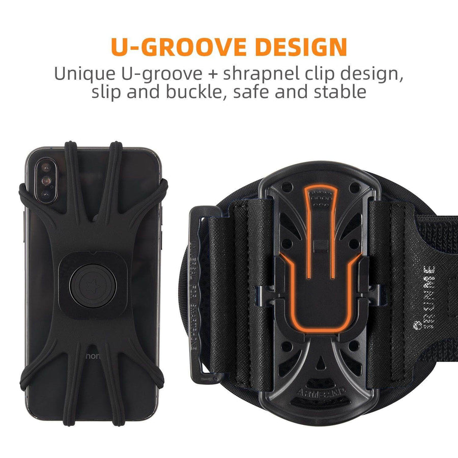 Rotating Sports Phone Holder Wristband - Image 9