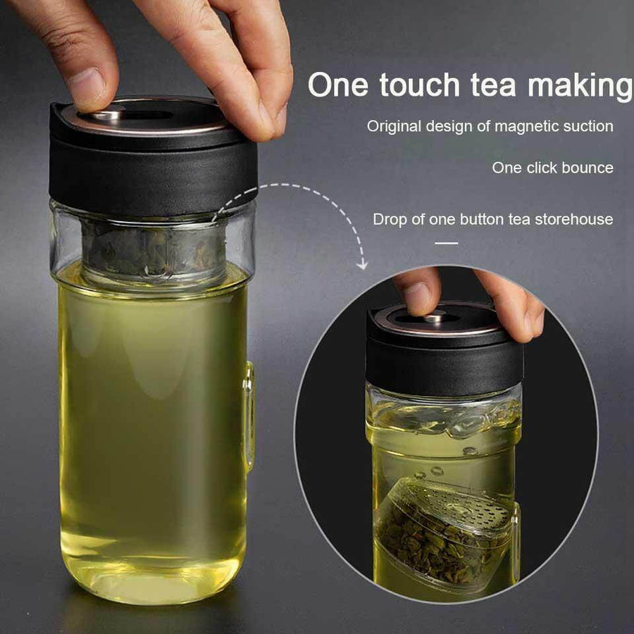 Elegant Japanese Style Portable Tea Infuser - Image 2