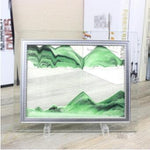 3D Glass Flow Sand Painting Frame