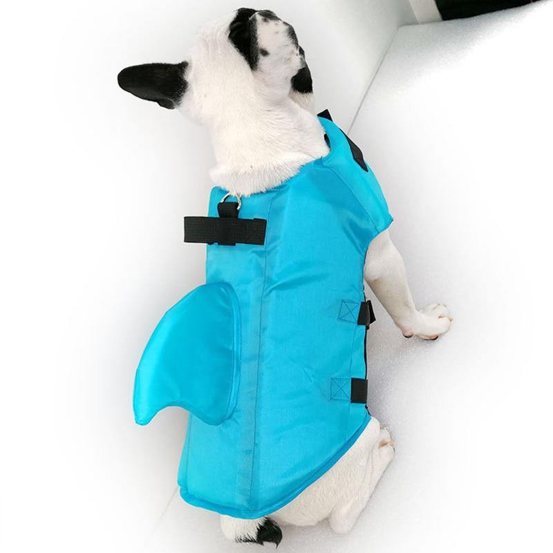 Dog Shark Pet Swimming Life Jacket