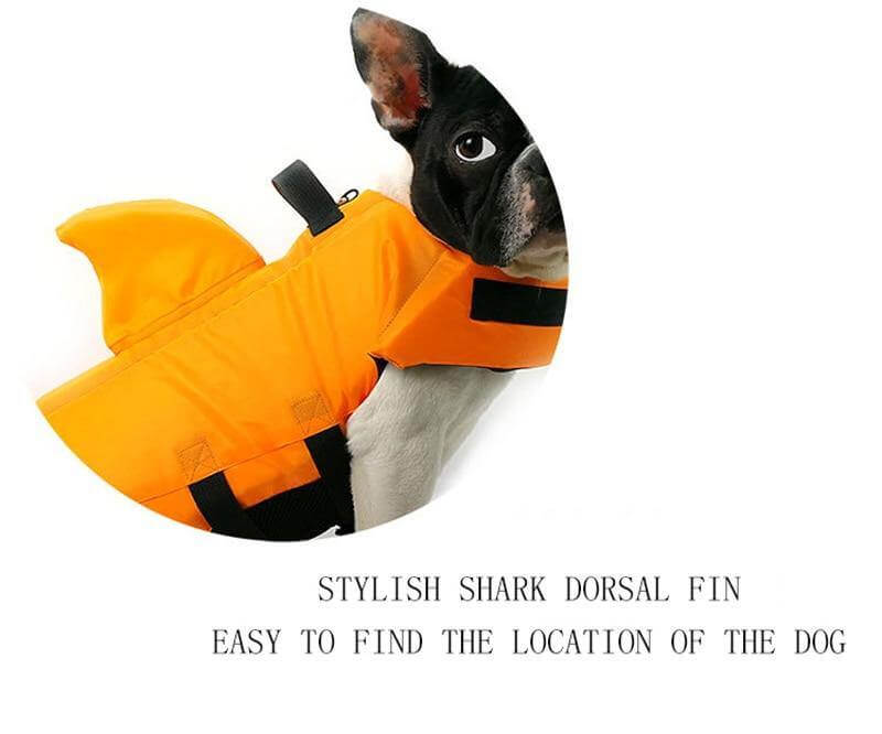 Dog Shark Pet Swimming Life Jacket