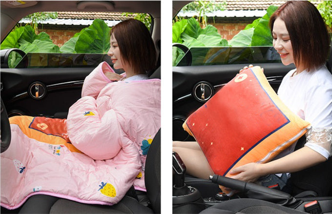 Lazy Wearable Cute Printed Comforter - Image 3