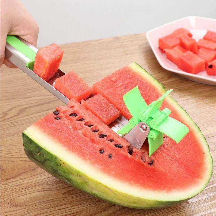 Windmill Stainless Steel Easy Watermelon Slicer - Image 0