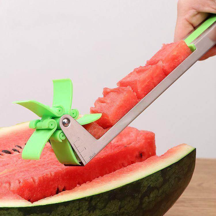 Windmill Stainless Steel Easy Watermelon Slicer - Image 3