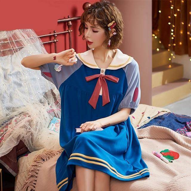 Colorful Princess Hooded Sleepwear for Women - Image 2