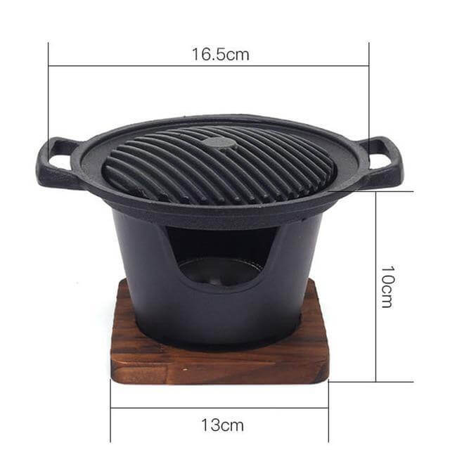Mini Japanese Smokeless Barbecue Desk Grill - Image 7