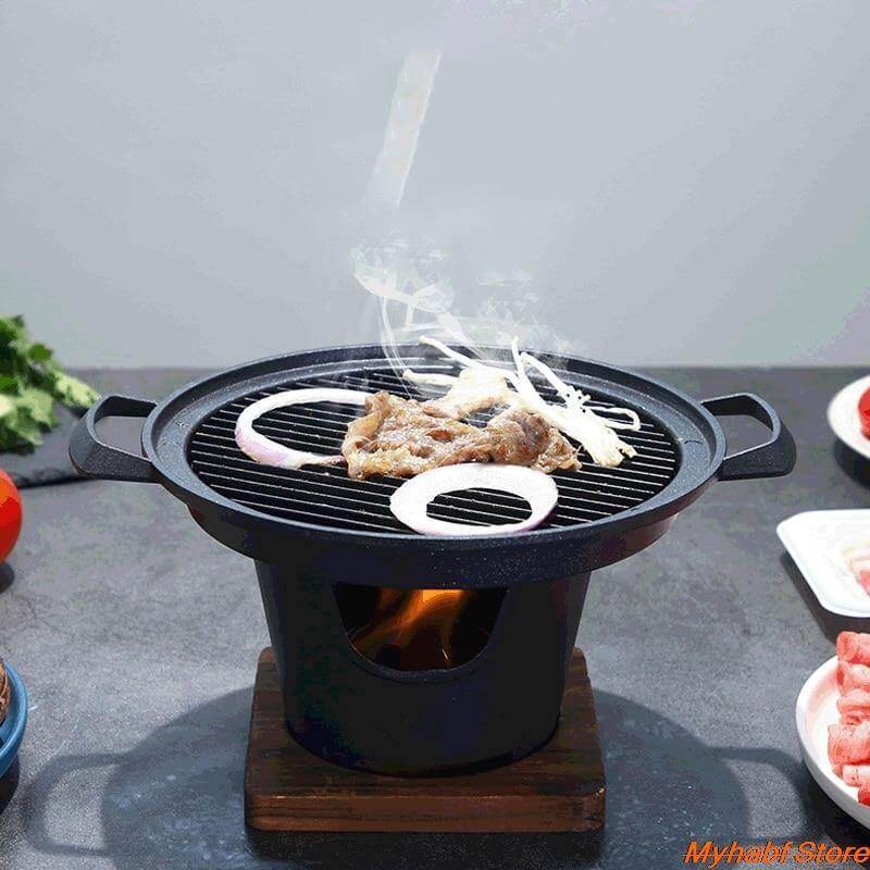 Mini Japanese Smokeless Barbecue Desk Grill - Image 10