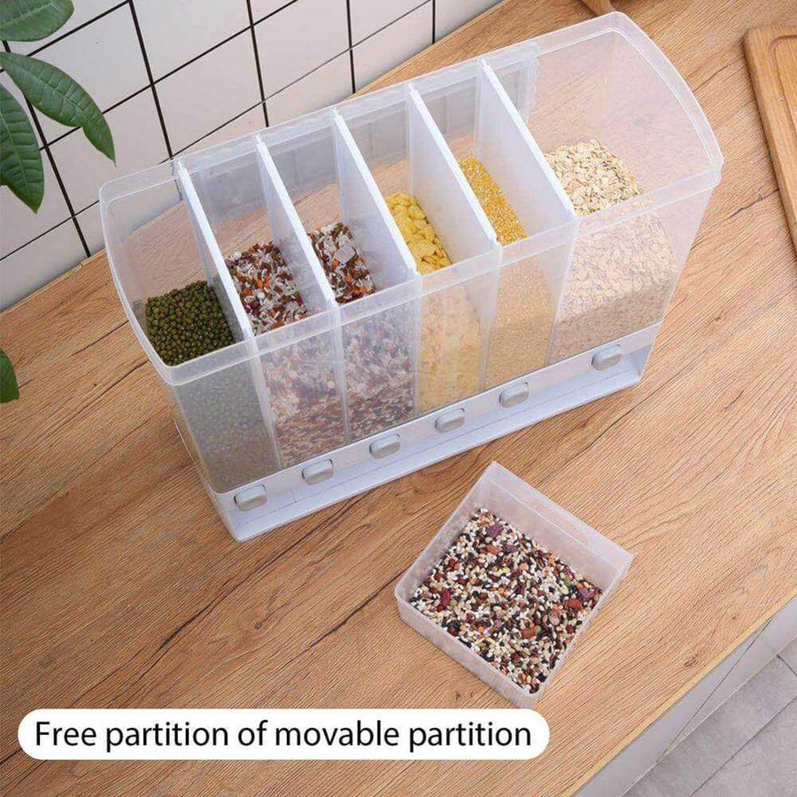 Wall-Mounted Automatic Kitchen Grain Rice Storage Tank - Image 1