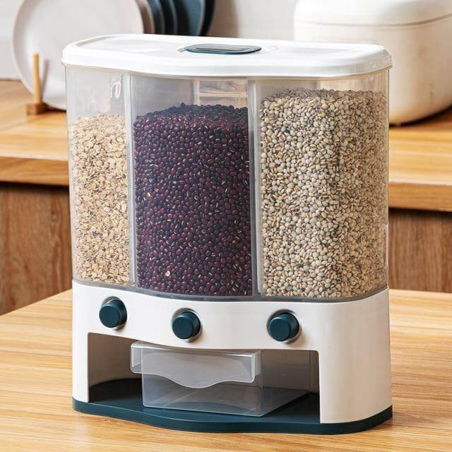 Wall-Mounted Automatic Kitchen Grain Rice Storage Tank