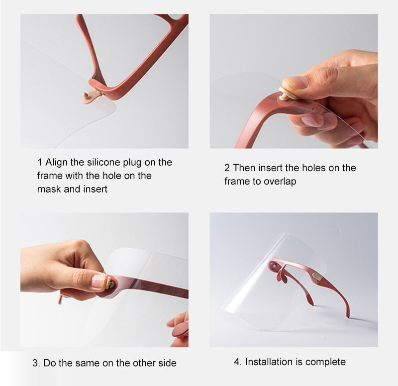 Anti-Fog Transparent Cooking Face Protector - Image 5