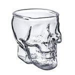 3D Transparent Skull Crystal Mug