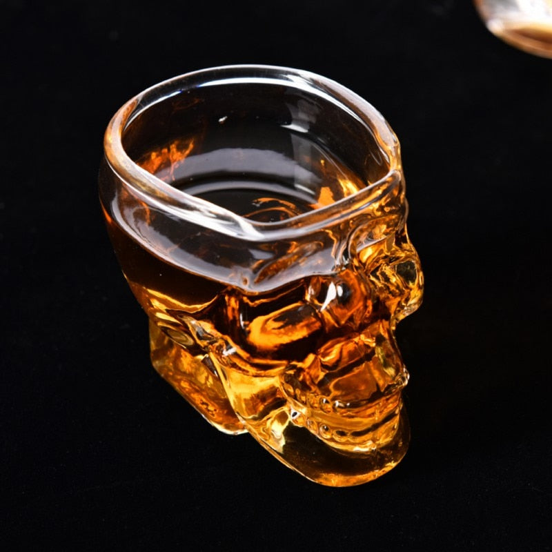 3D Transparent Skull Crystal Mug - Image 0