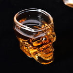 3D Transparent Skull Crystal Mug