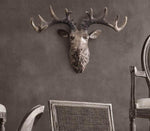 Modern Pure Handmade Hanging Moose and Sheep Head Decoration - MaviGadget