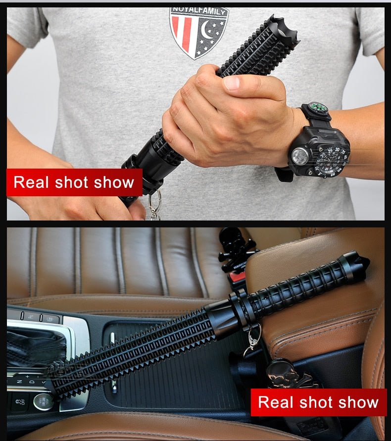 Led Flashlight Self Defense Baseball Bat - Image 3