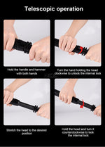 Led Flashlight Self Defense Baseball Bat