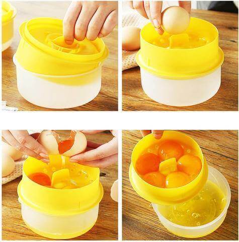 Kitchen Egg Yolk Separator Gadget - MaviGadget