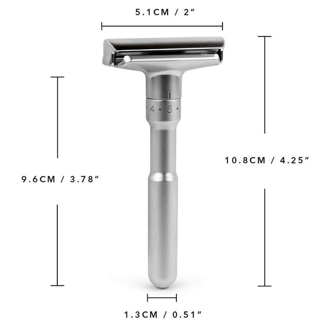 Titanium Blades Man Safety Razor