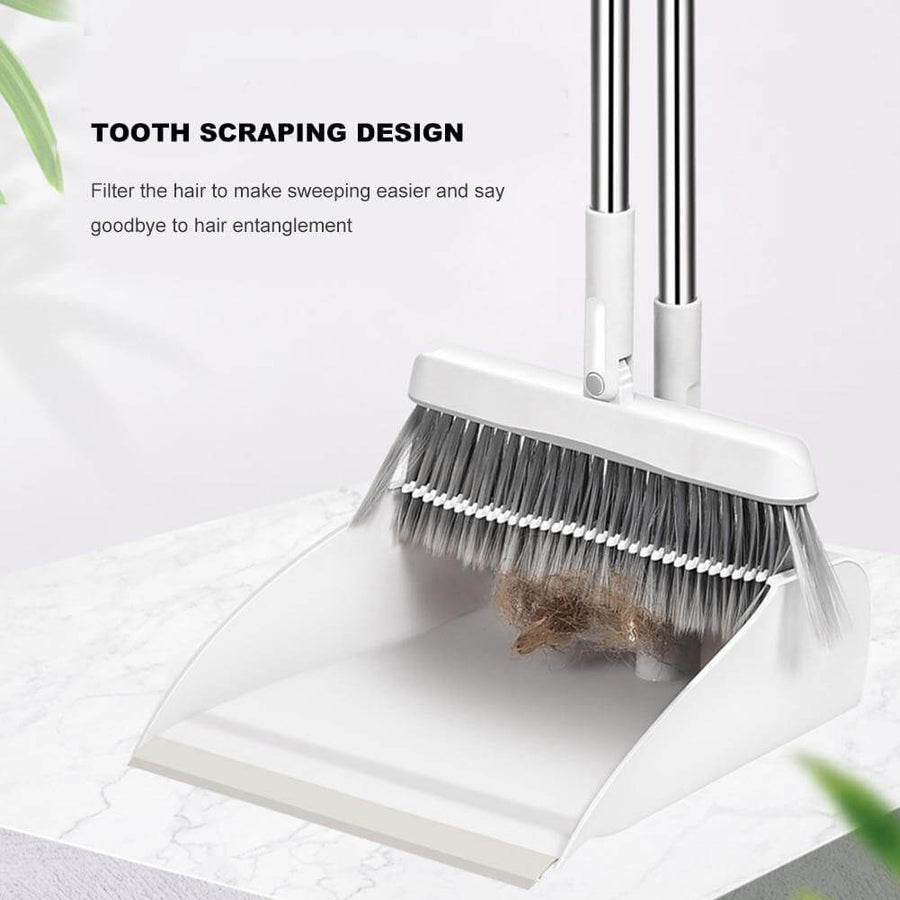 Detachable Foldable Dustpan Cleaning Set - Image 1