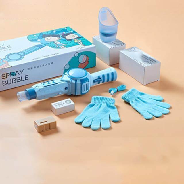 Automatic Magic Smoke Bubble Blower Machine - Image 7