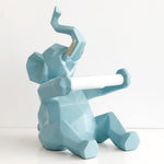 Happy Elephant Deer Toilet Paper Holder