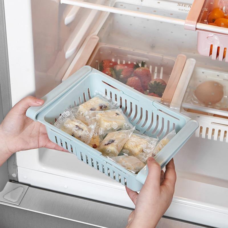 Adjustable Fridge Storage Drawer - Image 2