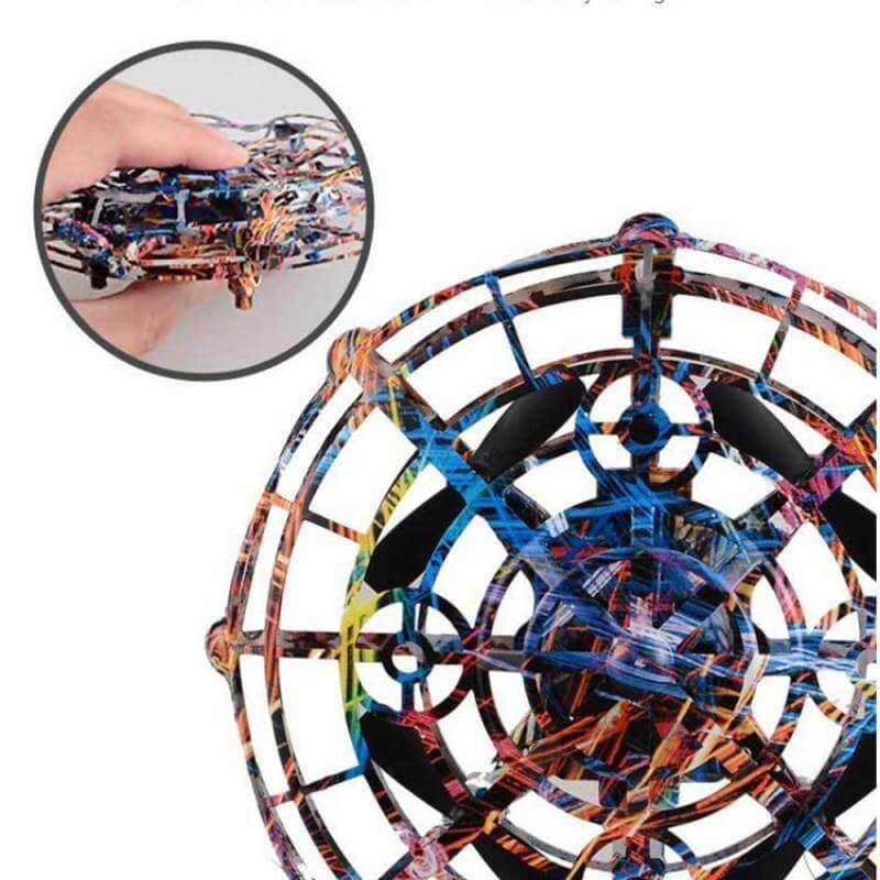 Mini Aircraft UFO RC Drone Infrared Hand Sensing Toys - Image 7