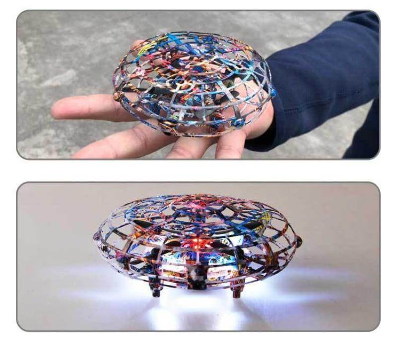 Mini Aircraft UFO RC Drone Infrared Hand Sensing Toys - Image 1