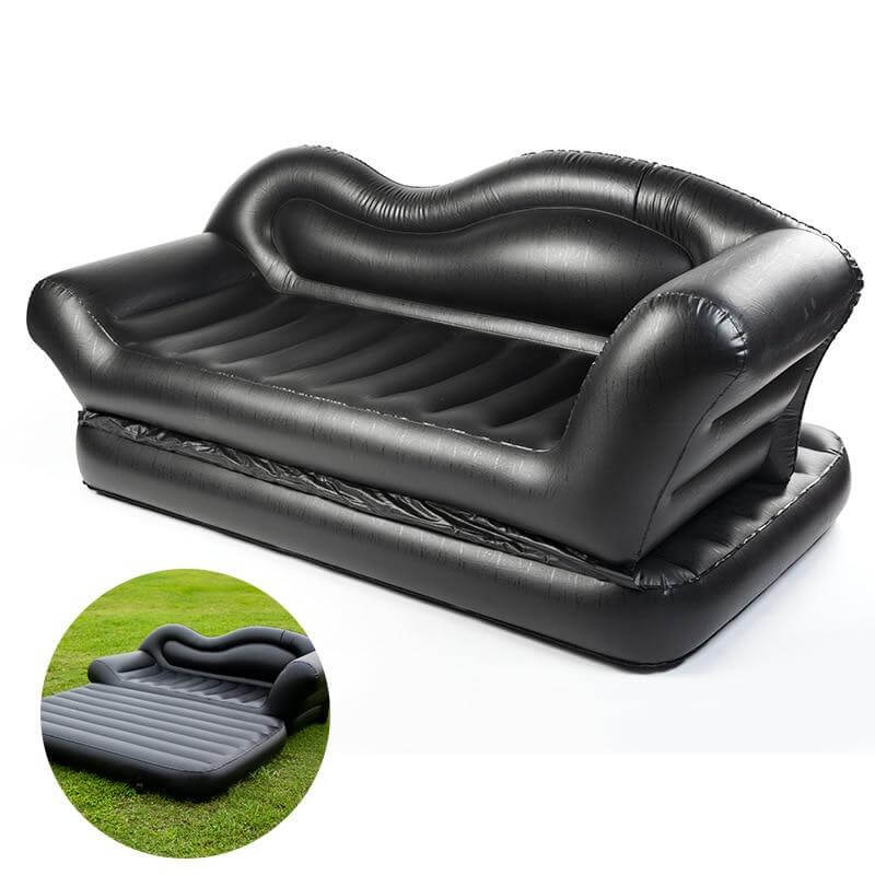 Comfy Double Household Inflatable Lazy Reclining Sofa - Image 5