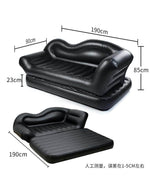 Comfy Double Household Inflatable Lazy Reclining Sofa