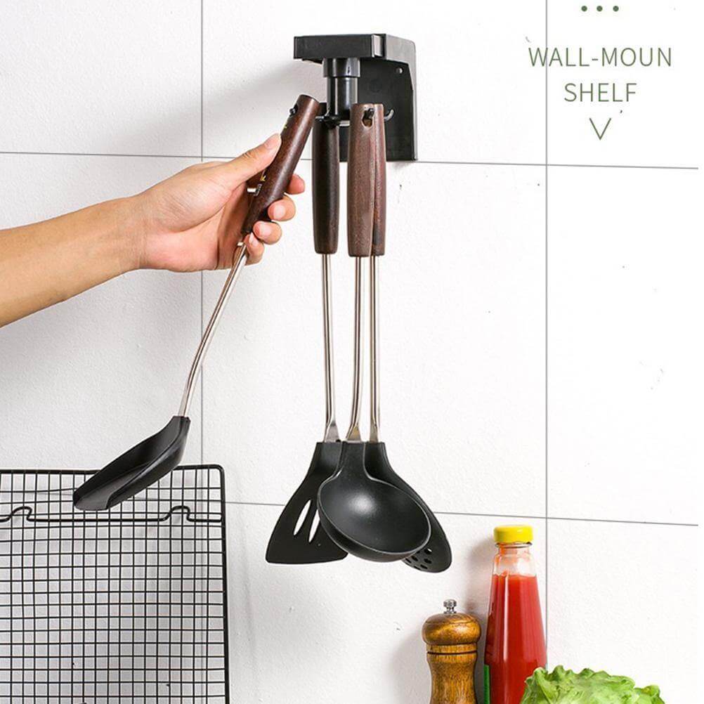 Rotating Retractable Kitchen Hanger - MaviGadget