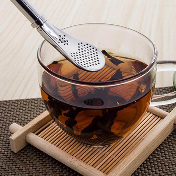 Stainless Steel Tea Straw Spoons - MaviGadget