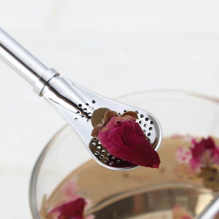 Stainless Steel Tea Straw Spoons - Image 5