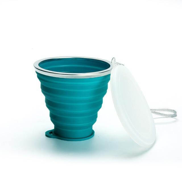 Foldable Easy Silicone Travel Mug - Image 6