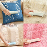 Reusable Self Cleaning Pet Hair Lint Removing Roller Brush