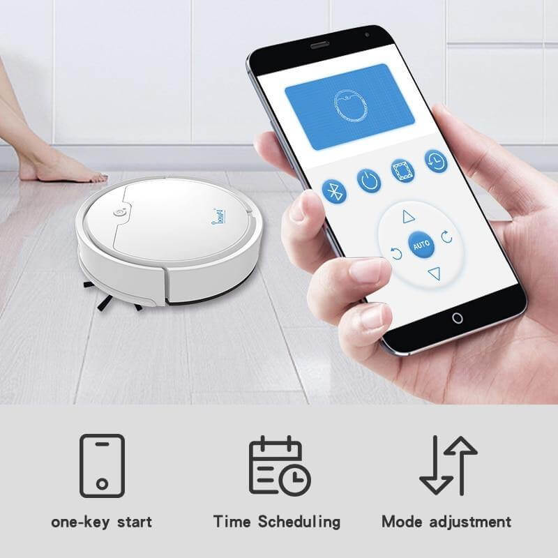 Multifunctional Remote Control Smart Robot Vacuum Cleaner - Image 9