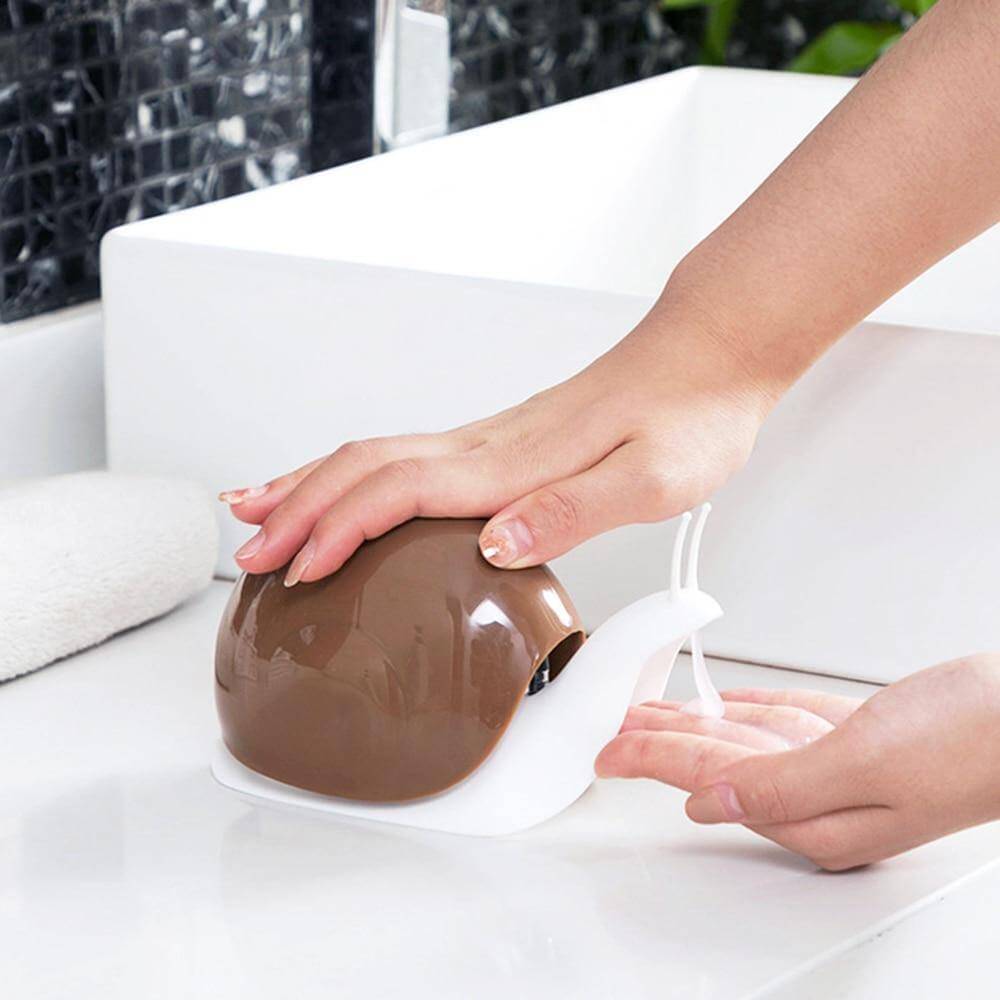 Portable Snail Shaped Liquid Soap Dispenser - MaviGadget