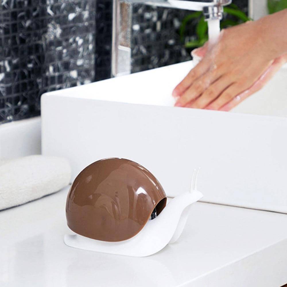 Portable Snail Shaped Liquid Soap Dispenser - MaviGadget